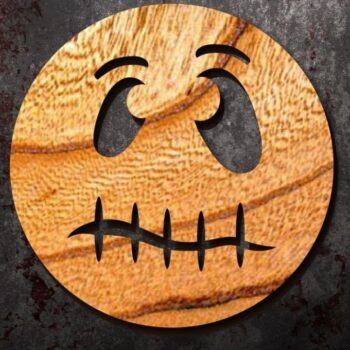 Intra απο ξύλο plywood Χρώμα wenge 3mm-4mm πάχος - Αρχεία αποκοπής με λέιζερ Halloween Coasters Δίασταση 10x8 cm INTRAFABR-22991239 - Image 11