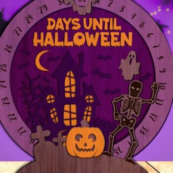 Intra απο ξύλο plywood Χρώμα wenge 3mm-4mm πάχος - Αποαντίστροφης μέτρησης για το Halloween Δίασταση 15x15 cm INTRAFABR-25223489 - Image 1