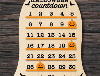 Intra απο ξύλο plywood Χρώμα wenge 3mm-4mm πάχος - Αποαντίστροφης μέτρησης για το Halloween Δίασταση 15x15 cm INTRAFABR-25206789 - Image 3