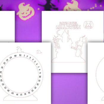 Intra απο ξύλο plywood Χρώμα wenge 3mm-4mm πάχος - Αποαντίστροφης μέτρησης για το Halloween Δίασταση 15x15 cm INTRAFABR-25223489 - Image 2