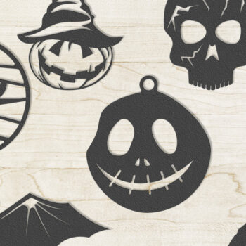 Intra απο ξύλο plywood  Χρώμα wenge 3mm-4mm πάχος - Πακέτο αρχείων αποκοπής αποκριών Δίασταση 7x8 cm INTRAFABR-17406378 - Image 6