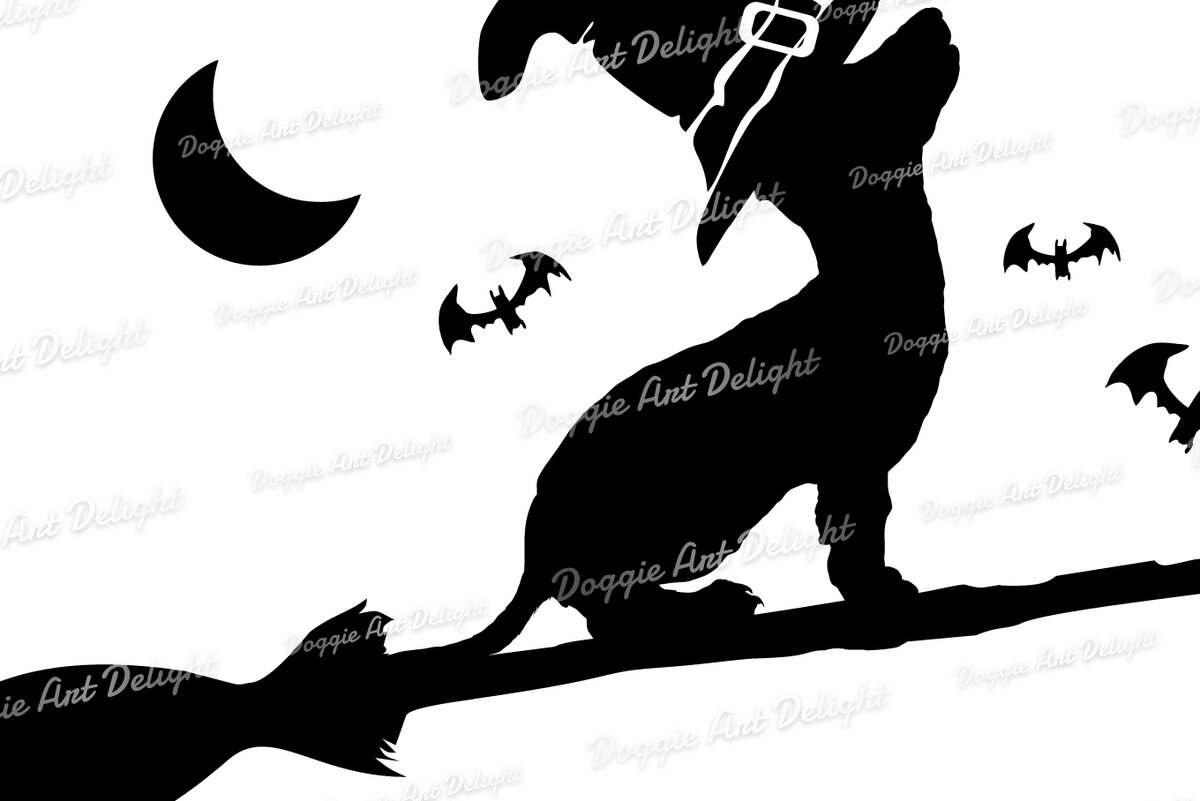 Intra απο ξύλο plywood  Χρώμα wenge 3mm-4mm πάχος - Halloween Dachshund Puppy Dog Png Δίασταση 15x15 cm INTRAFABR-11580382