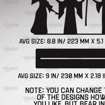 Intra απο ξύλο plywood  Χρώμα wenge 3mm-4mm πάχος - Χορευτικοί χαρακτήρες αποκριών με λέιζερ Δίασταση 15x15 cm INTRAFABR-9475265 - Image 2