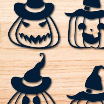 Intra απο ξύλο plywood  Χρώμα wenge 3mm-4mm πάχος - Διακόσμηση HALLOWEEN Δέσμη Δίασταση 15x15 cm INTRAFABR-22471080 - Image 3