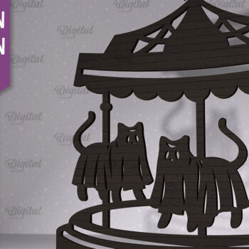 Intra απο ξύλο plywood  Χρώμα wenge 3mm-4mm πάχος - λέιζερ διακόσμησης αποκριών Δίασταση 15x15 cm INTRAFABR-80454157 - Image 1