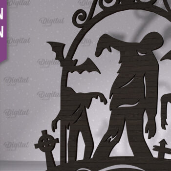 Intra απο ξύλο plywood Χρώμα wenge 3mm-4mm πάχος - λέιζερ διακόσμησης αποκριών Δίασταση 15x15 cm INTRAFABR-25215828 - Image 1