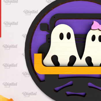 Intra απο ξύλο plywood  Χρώμα wenge 3mm-4mm πάχος - λέιζερ διακόσμησης αποκριών Δίασταση 15x15 cm INTRAFABR-110857272 - Image 1