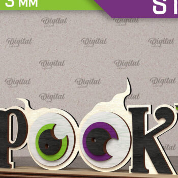 Intra απο ξύλο plywood  Χρώμα wenge 3mm-4mm πάχος - λέιζερ διακόσμησης αποκριών Δίασταση 15x15 cm INTRAFABR-30087738 - Image 1