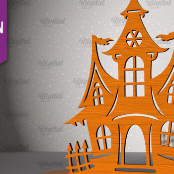 Intra απο ξύλο plywood  Χρώμα wenge 3mm-4mm πάχος - Δέσμη κοπής με λέιζερ αποκριάτικες διακοσμήσεις Δίασταση 15x15 cm INTRAFABR-29435458 - Image 6