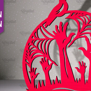 Intra απο ξύλο plywood  Χρώμα wenge 3mm-4mm πάχος - Δέσμη κοπής με λέιζερ αποκριάτικες διακοσμήσεις Δίασταση 15x15 cm INTRAFABR-29435471 - Image 10