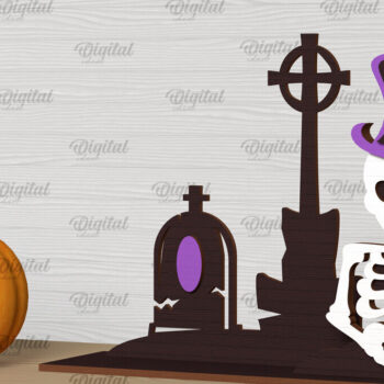 Intra απο ξύλο plywood  Χρώμα wenge 3mm-4mm πάχος - Δέσμη κοπής με λέιζερ αποκριάτικες διακοσμήσεις Δίασταση 15x15 cm INTRAFABR-29488026 - Image 8