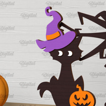 Intra απο ξύλο plywood  Χρώμα wenge 3mm-4mm πάχος - Δέσμη κοπής με λέιζερ αποκριάτικες διακοσμήσεις Δίασταση 15x15 cm INTRAFABR-29488026 - Image 9