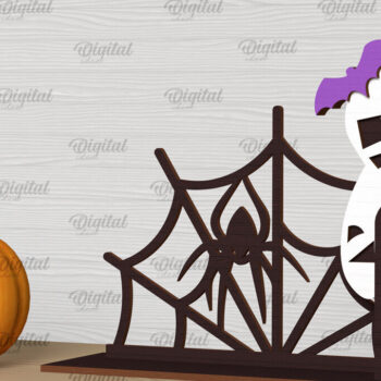 Intra απο ξύλο plywood  Χρώμα wenge 3mm-4mm πάχος - Δέσμη κοπής με λέιζερ αποκριάτικες διακοσμήσεις Δίασταση 15x15 cm INTRAFABR-29488026 - Image 12