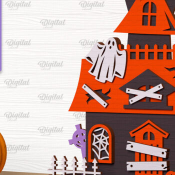 Intra απο ξύλο plywood  Χρώμα wenge 3mm-4mm πάχος - Δέσμη κοπής με λέιζερ αποκριάτικες διακοσμήσεις Δίασταση 15x15 cm INTRAFABR-29488041 - Image 5