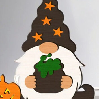 Intra απο ξύλο plywood Χρώμα wenge 3mm-4mm πάχος - Σετ διακοσμητικών καλικάντζαρων αποκριών Δίασταση 8x6 cm INTRAFABR-19315238 - Image 2