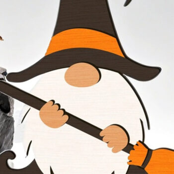 Intra απο ξύλο plywood Χρώμα wenge 3mm-4mm πάχος - Σετ διακοσμητικών καλικάντζαρων αποκριών Δίασταση 8x6 cm INTRAFABR-19315238 - Image 3