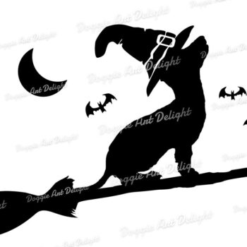 Intra απο ξύλο plywood  Χρώμα wenge 3mm-4mm πάχος - Πακέτο Halloween Dog Spooky Dog Png Δίασταση 15x15 cm INTRAFABR-30179369 - Image 2