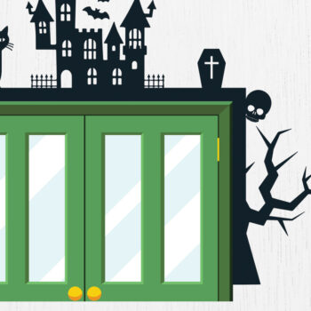 Intra απο ξύλο plywood  Χρώμα wenge 3mm-4mm πάχος - Δέσμη κοπής λέιζερ γωνιακής πόρτας Halloween 4 Δίασταση 15x15 cm INTRAFABR-28598783 - Image 6