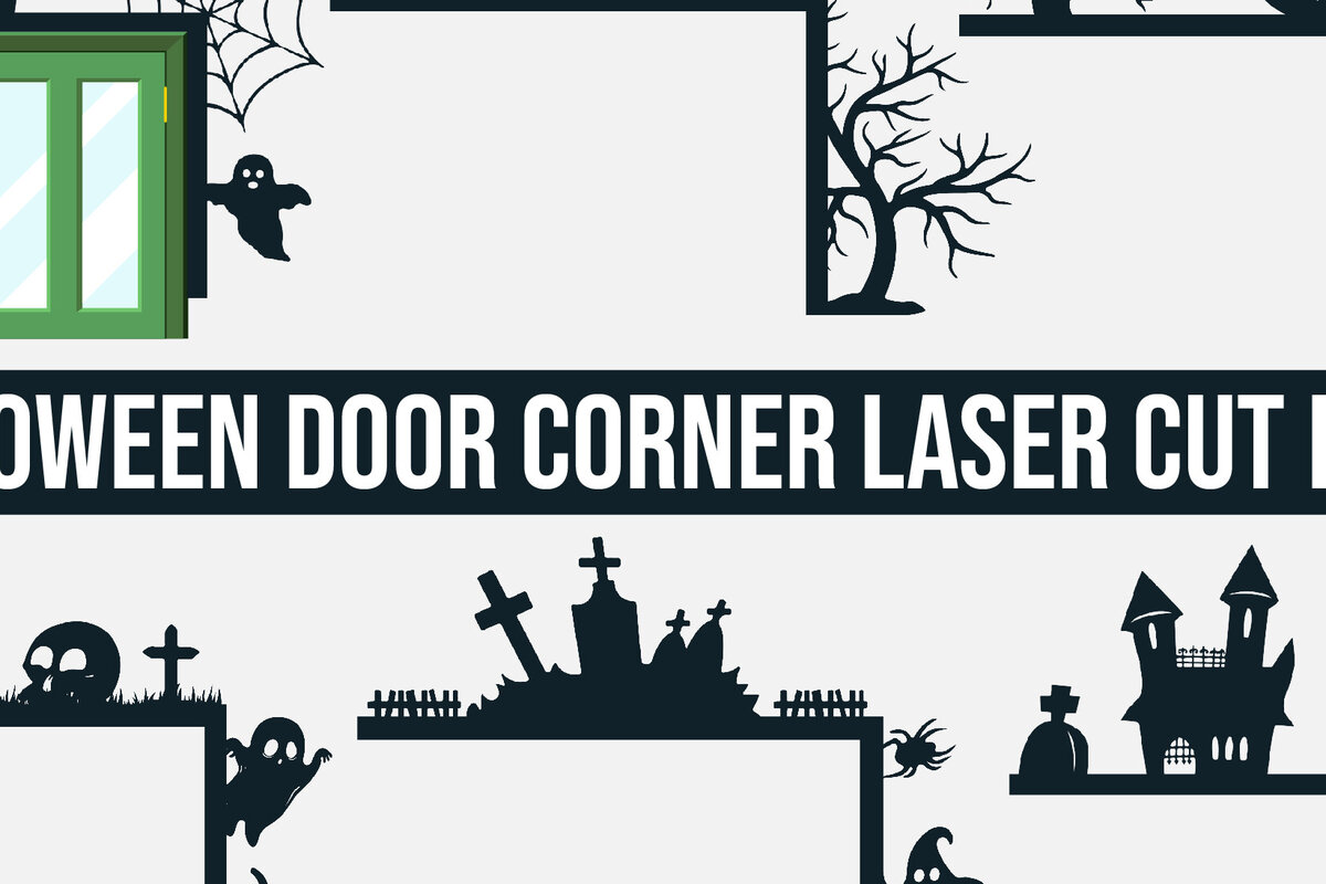 Intra απο ξύλο plywood  Χρώμα wenge 3mm-4mm πάχος - Πακέτο κοπής λέιζερ γωνιακής πόρτας Halloween 5 Δίασταση 15x15 cm INTRAFABR-28598819