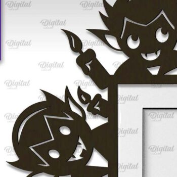 Intra απο ξύλο plywood  Χρώμα wenge 3mm-4mm πάχος - με λέιζερ γωνία πόρτας αποκριών Δίασταση 15x15 cm INTRAFABR-9791571 - Image 1