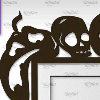 Intra απο ξύλο plywood  Χρώμα wenge 3mm-4mm πάχος - με λέιζερ γωνία πόρτας αποκριών Δίασταση 15x15 cm INTRAFABR-15069535 - Image 1