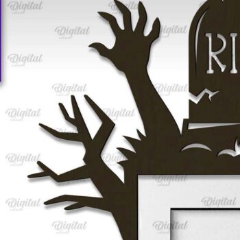 Intra απο ξύλο plywood  Χρώμα wenge 3mm-4mm πάχος - με λέιζερ γωνία πόρτας αποκριών Δίασταση 15x15 cm INTRAFABR-29847320 - Image 1