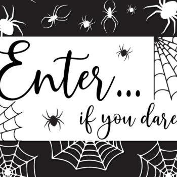 Intra απο ξύλο plywood  Χρώμα wenge 3mm-4mm πάχος - Halloween Door Hanger Δίασταση 15x15 cm INTRAFABR-100878530 - Image 3