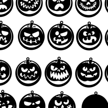 Intra απο ξύλο plywood  Χρώμα wenge 3mm-4mm πάχος - Αποκριάτικο Σκουλαρίκι Σκουλαρίκι κολοκύθας Δίασταση 3x3 cm INTRAFABR-119895354 - Image 1