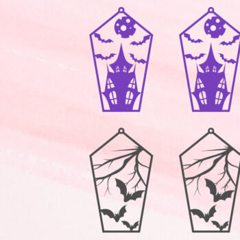 Intra απο ξύλο plywood  Χρώμα wenge 3mm-4mm πάχος - Αποκριάτικα σκουλαρίκια, Μπρελόκ αποκριών Δίασταση 3x3 cm INTRAFABR-26592269 - Image 1