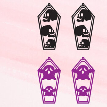 Intra απο ξύλο plywood Χρώμα wenge 3mm-4mm πάχος - Σκουλαρίκια απόκριες | Μπρελόκ αποκριών Δίασταση 3x3 cm INTRAFABR-26592123 - Image 1