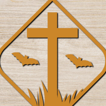 Intra απο ξύλο plywood  Χρώμα wenge 3mm-4mm πάχος - Πακέτο κοπής με λέιζερ αποκριάτικων σκουλαρίκια 4 Δίασταση 3x3 cm INTRAFABR-118916375 - Image 3