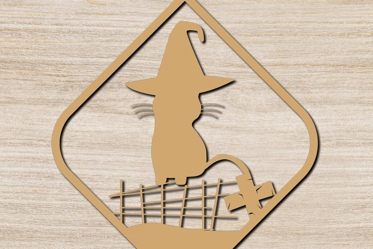 Intra απο ξύλο plywood  Χρώμα wenge 3mm-4mm πάχος - Αποκριάτικα σκουλαρίκια με λέιζερ σχέδιο 19 Δίασταση 3x3 cm INTRAFABR-94199789