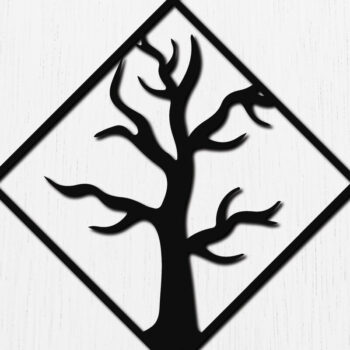 Intra απο ξύλο plywood Χρώμα wenge 3mm-4mm πάχος - Αποκριάτικα σκουλαρίκια με λέιζερ 2 Δίασταση 3x3 cm INTRAFABR-94370877 - Image 2