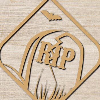 Intra απο ξύλο plywood  Χρώμα wenge 3mm-4mm πάχος - Αποκριάτικα σκουλαρίκια με λέιζερ 20 Δίασταση 3x3 cm INTRAFABR-94370941 - Image 3