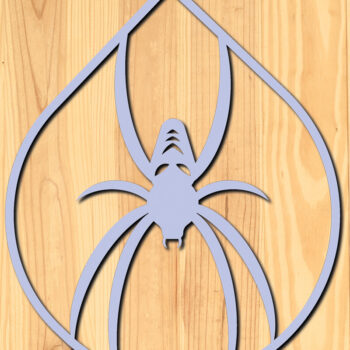 Intra απο ξύλο plywood Χρώμα wenge 3mm-4mm πάχος - Αποκριάτικα σκουλαρίκια με λέιζερ 21 Δίασταση 3x3 cm INTRAFABR-94408644 - Image 1