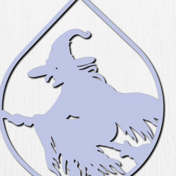 Intra απο ξύλο plywood Χρώμα wenge 3mm-4mm πάχος - Αποκριάτικα σκουλαρίκια με λέιζερ 22 Δίασταση 3x3 cm INTRAFABR-117701694 - Image 2