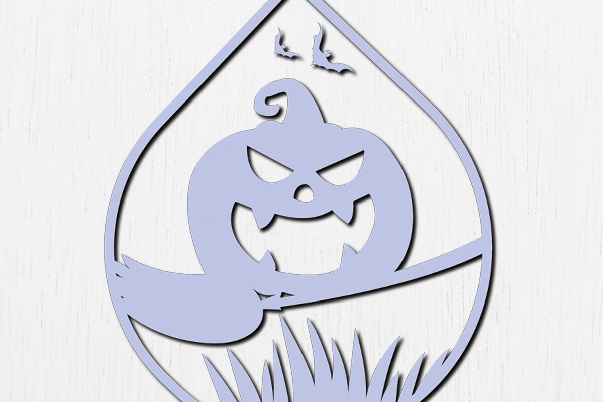 Intra απο ξύλο plywood  Χρώμα wenge 3mm-4mm πάχος - Αποκριάτικα σκουλαρίκια με λέιζερ σχέδιο 23 Δίασταση 3x3 cm INTRAFABR-82946445