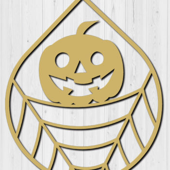 Intra απο ξύλο plywood  Χρώμα wenge 3mm-4mm πάχος - με λέιζερ αποκριάτικα σκουλαρίκια 29 Δίασταση 3x3 cm INTRAFABR-36870783 - Image 2