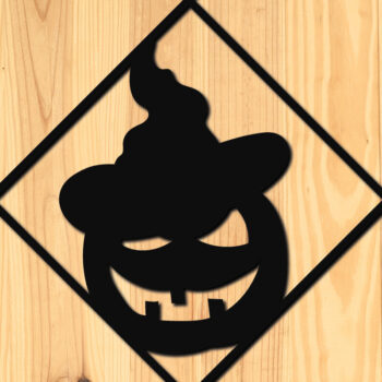 Intra απο ξύλο plywood  Χρώμα wenge 3mm-4mm πάχος - Αποκριάτικα σκουλαρίκια με λέιζερ σχέδιο 4 Δίασταση 3x3 cm INTRAFABR-112071043 - Image 2