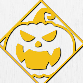 Intra απο ξύλο plywood Χρώμα wenge 3mm-4mm πάχος - Αποκριάτικα σκουλαρίκια με λέιζερ σχέδιο 7 Δίασταση 3x3 cm INTRAFABR-109411457 - Image 3