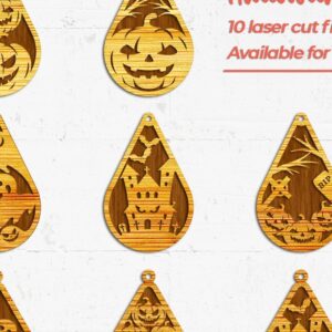 Intra απο ξύλο plywood  Χρώμα wenge 3mm-4mm πάχος - Σκουλαρίκια αποκριών - με λέιζερ Δίασταση 3x3 cm INTRAFABR-112071163