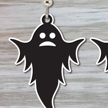 Intra απο ξύλο plywood  Χρώμα wenge 3mm-4mm πάχος - Πακέτο με λέιζερ σκουλαρίκια Halloween Δίασταση 3x3 cm INTRAFABR-75870408 - Image 12