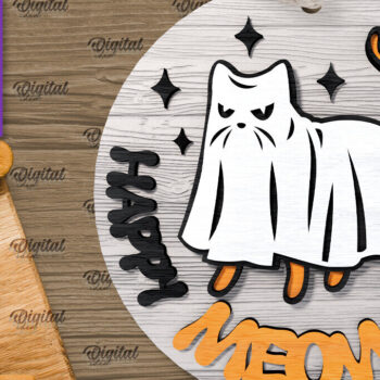 Intra απο ξύλο plywood  Χρώμα wenge 3mm-4mm πάχος - Δέσμη λέιζερ στρογγυλής φάρμας Halloween Δίασταση 15x15 cm INTRAFABR-98590122 - Image 7