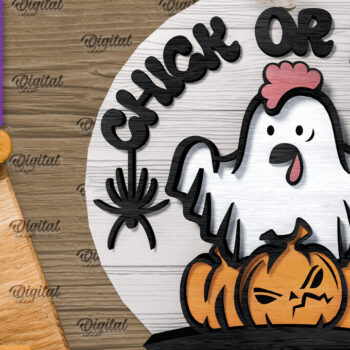 Intra απο ξύλο plywood  Χρώμα wenge 3mm-4mm πάχος - Δέσμη λέιζερ στρογγυλής φάρμας Halloween Δίασταση 15x15 cm INTRAFABR-98590122 - Image 11