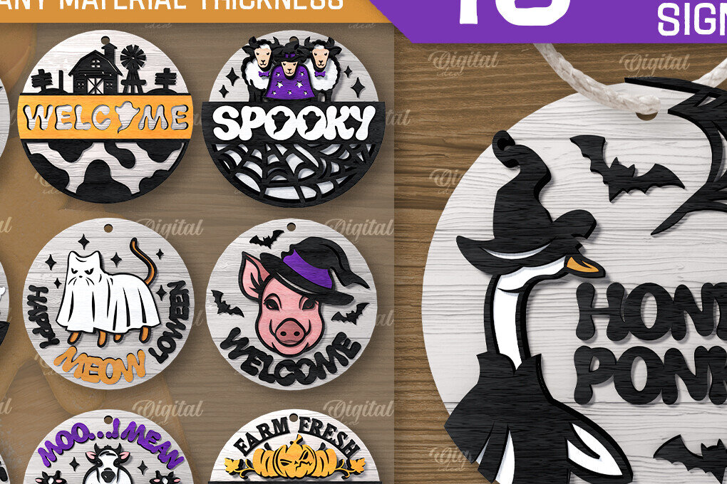 Intra απο ξύλο plywood  Χρώμα wenge 3mm-4mm πάχος - Δέσμη λέιζερ στρογγυλών πινακίδων αποκριάτικων αγροκτημάτων Δίασταση 15x15 cm INTRAFABR-98590128