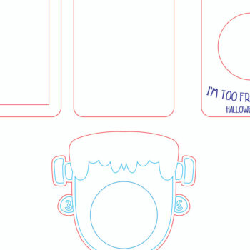 Intra απο ξύλο plywood  Χρώμα wenge 3mm-4mm πάχος - Κορνίζα φωτογραφιών μαγνήτης ψυγείου αποκριών Δίασταση 20x25 cm INTRAFABR-98590036 - Image 3