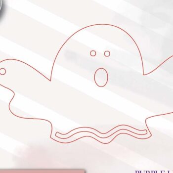 Intra απο ξύλο plywood  Χρώμα wenge 3mm-4mm πάχος - Halloween Garland Δίασταση 4x4 cm INTRAFABR-77023139 - Image 2