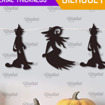 Intra απο ξύλο plywood  Χρώμα wenge 3mm-4mm πάχος - Δέσμη κοπής με λέιζερ Halloween Garlands Δίασταση 15x15 cm INTRAFABR-106470338 - Image 12