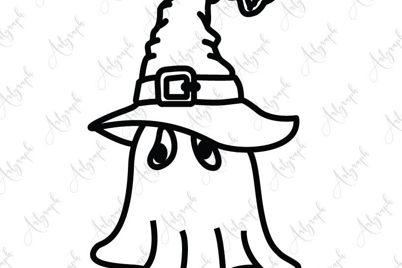 Intra απο ξύλο plywood  Χρώμα wenge 3mm-4mm πάχος - Halloween Ghost, διάνυσμα κοπής με λέιζερ Δίασταση 15x15 cm INTRAFABR-71980486