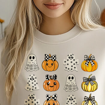 Intra απο ξύλο plywood  Χρώμα wenge 3mm-4mm πάχος - Halloween Ghost Pumpkin PNG Δίασταση 15x15 cm INTRAFABR-71980646 - Image 3